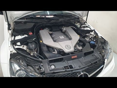 C63 2015 with 112k km check up (part 16)
