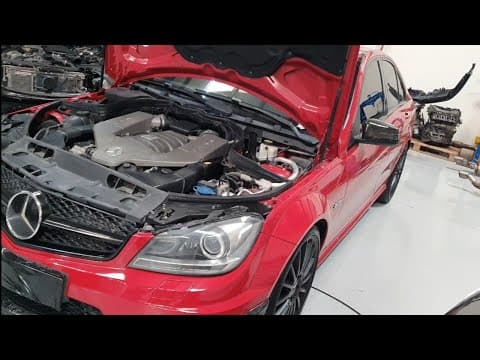C63 2014 with 185k km engine oil leak (part 2)