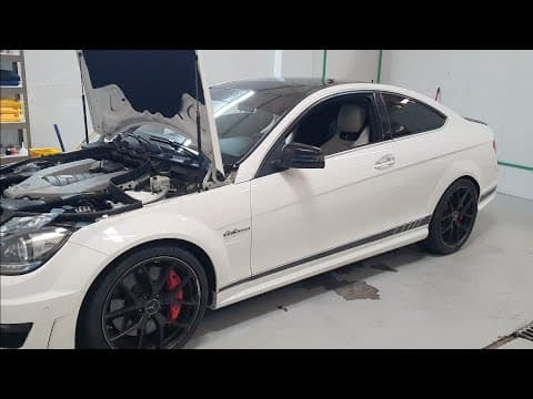 C63 2015 with 112k km check up (part 17)