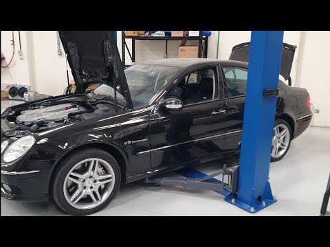 E55 2006 with 96k km check up (part 1)