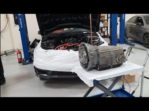 C63 2012 with 193k km S/C installation (part 10)